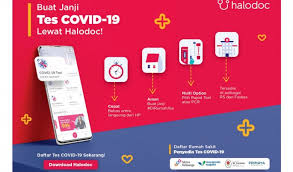 Lewat Halodoc Masyarakat Kini Bisa Buat Janji Rapid Test Dan