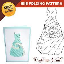 I have over 50 free iris folding patterns available on this website, including a great selection of seasonal design which are great for special occasions such as birthdays, christmas and halloween. 50 Free Iris Folding Patterns Craft With Sarah