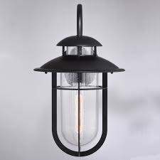 Shop Bar Harbor 1 Light Bronze Coastal Outdoor Wall Lantern Clear Glass Overstock 31072951