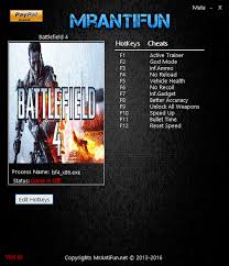 For battlefield 4 on the playstation 3, a gamefaqs message board topic titled campaign weapon unlocks help please!. Battlefield 4 Trainer 11 02 13 2016 Mrantifun Gamesread Com