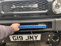 How to install el wire car dashboard light. Led Light Bar Install Geordie Jimny