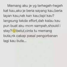 Ayat cinta, sedih, deep, and abt life, kalau rajin boleh follow ig mhd.saf. Facebook