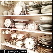 303 Curtidas 45 Comentarios Produtos De Organizacao Dmixtudoparaorganizar No Instagram Armario De Loucas Dos Sonhos Super Bem Organizado Pe Idee Cucine