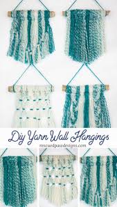 You may need to drill the holes larger as well. Diy Yarn Wall Hanging Tutorial By Winding Road Crochet For Rpd