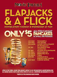 Flapjacks A Flick Movie Tavern Summer Movie Summer Movies List Summer Family Fun