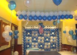 Birthday Room Decoration Ideas At Home For Kids Fine Home Interior Child Birthday Party Decoration How To Make A Child S Birth Birthday Decorations At Home Baby Birthday Decorations Birthday Party At Home