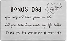 A stepdad may not be your biological father, but he stood by you and raised you like his own son. Amazon Com Gifts For Stepdad
