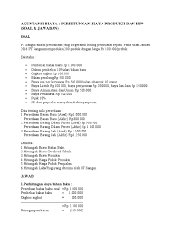 We did not find results for: Akuntansi Biaya Perhitungan Biaya Produksi Dan Hpp Docx