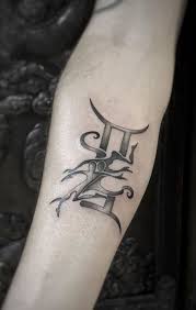 Tattoo ideas inspired by gemini are elegant and carry diverse vibe. Male Gemini Zodiac Sign Tattoo Tattoo Design
