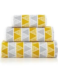 Get 5% in rewards with club o! 100 Cotton Geometric Towel Range George Geometric Towel Towel Bath Mats Luxury Rug