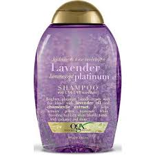Ogx Lavender Luminescent Platinum Shampoo Brassy Hair Shampoo For Gray Hair Purple Shampoo And Conditioner