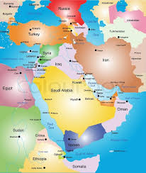 Find out the most recent images of middle east map here, and also you can get the image here simply image posted uploaded by admin that saved in our collection. Middle East Vector Color Map Stock Vector Colourbox