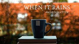 Earlier the monsoon rains used to hit mumbai between june 10 and june 11. When It Rains Wordsmatter The Frangipani Creative