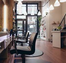 Pony Salon Vancouver Bc Acrylic Dining Chairs Salon Furniture Salon Chairs