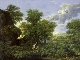 Edens have, paradisets hage (nb); The Garden Of Eden Painting By Nicolas Poussin