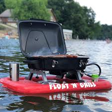 Floating pontoon floating dock floating in water floating house floating picnic table diy picnic table raft boat pedal boat boat dock. You Can Get This Floating Grill On Amazon To Take Your Bbq On The Water