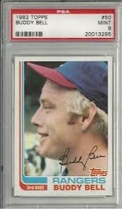 Auction Prices Realized Baseball Cards 1982 TOPPS Buddy Bell