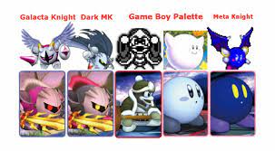Dark meta knight coloring pages. Galacta Knight Dark Mk Game Boy Palette Meta Knight Dark Meta Knight Transparent Png Download 148118 Vippng
