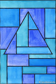 Geometrische Formen Ton In Ton Tolle Idee Fur Ihren Kunstunterricht Startpunkt De Kunstunterricht Kunstunterricht Malen Geometrische Formen Kunst