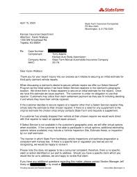 At state farm, you're more than just a policy number i called my agent to let them know about the accident, she had me call claims at state farm which i did. Letter Report State Farm Tells 3rd Party Claimants To Get Estimates From Kan Ill Drp Shops Repairer Driven Newsrepairer Driven News