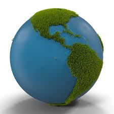 Green Planet Planet Model Planets Nature 3d