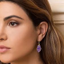 Grosir Anting-Anting Menjuntai Batu Permata Pembungkus Kawat Buatan Tangan  Perhiasan Kristal Hoop Lapis Emas Asli Asli Alami Mentah| Alibaba.com