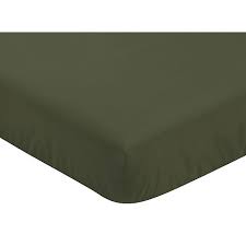 Not a baby bjorn product. Sweet Jojo Designs Woodland Camo Solid Fitted Crib Sheet In Hunter Green Buybuy Baby