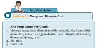 Kunci jawaban soal matematika senang belajar matematika halaman 39, 40. Kunci Jawaban Ipa Kelas 8 Halaman 34 Ayo Kita Lakukan Aktivitas 1 5 Mengamati Diameter Otot Di 2021 Ipa Ilmu Pengetahuan Alam Otot