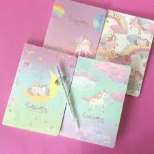 高克创意文具批发 青壹坊22449宇宙独角兽车线本a5学生手账记事本 office offer