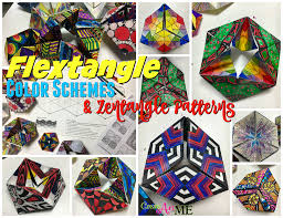 Flextangle Steam Art Project Fusing Math And Art School Art Projects Middle School Art Projects Art Classroom