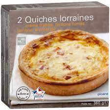 Picard 2 Lorraine Quiches Frozen Ocado