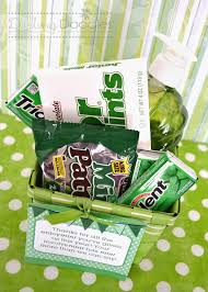 End Of The Year Gift Idea Mint Basket Darling Doodles Gifts Thank You Gifts Teacher Gifts