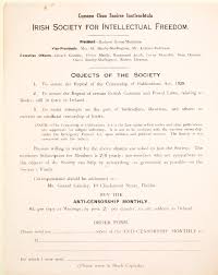 How do you write an address to ireland. National Library Of Ireland Otd In 1929 The Censorship Of Publications Act Was Passed This Document Is An Order Form To Subscribe To The Monthly Publication Anti Censorship Monthly Run By The