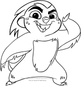 Choose your favorite coloring page and color it in bright colors. The Lion Guard Coloring Pages