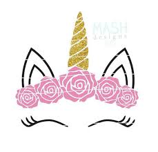 Rose Floral Unicorn Svg Floral Unicorn Head Clipart Unicorn Etsy Unicorn Svg Unicorns Clipart Clip Art