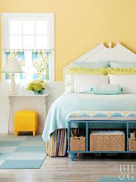Decorating Ideas For Yellow Bedrooms Storage Solutions Bedroom Spring Bedroom Bedroom Design