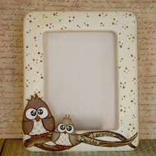 Owl Frame Cornici Fai Da Te Cornici Fai Da Te E Hobby
