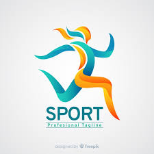 Get the latest sports logo designs. Sport Logo Template With Abstract Shapes Logo Design Inspiration Sports Logo Templates Sports Logo Inspiration