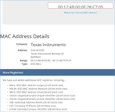 Mar 22, 2021 · how many bits are used to represent a mac address? Cc2630 Question For Ieee 802 15 4 Mac Address Rule Cc2630 Cc2650 Zigbee Thread Forum Zigbee Thread Ti E2e Support Forums