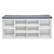 Banc De Rangement A Chaussures Meuble De Rangement Pour Chaussures Range Chaussures En Bois Avec Coussi En 2020 Banc De Rangement Meuble Rangement Rangement Chaussures