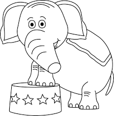 Black And White Elephant Pictures Circus Elephant Black White Elephant Clip Art Elephant Images Elephant Black And White