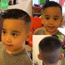 Shaggy hair that is allowed to grow all the way to the chin may be a bit messy for some moms but manages to make boys look effortlessly cool. Back To School Top Kids Hairstyles 2018 Short Hairstyles For Boys Short Haircuts For Boys