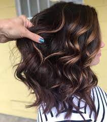 Dark brown hair with highlights is undeniably striking in the form of caramel balayage. Brown Hair Chocolate Highlights Novocom Top