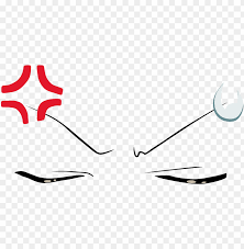Anime manga drawing eye cartoon, face transparent background png clipart. Vector Anime Mouth Anime Angry Face Png Image With Transparent Background Toppng