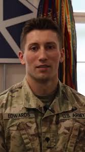 U.S. Army Spc. Colton Edwards, assigned to the198th Regional Support Group  and a resident of Dubuque, Iowa., wishes his father a Happy Father's Day.  (U.S. Army video by Staff Sgt. Jameson Harris)