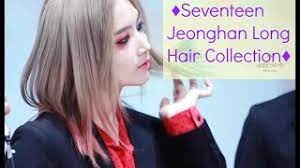Bring back the long hair plzzz. Seventeen Jeonghan Long Hair Collection Youtube