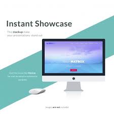 Download Computer Screen On Green And White Background Mock Up For Free In 2020 Business Card Mock Up Colorful Business Card Mockup