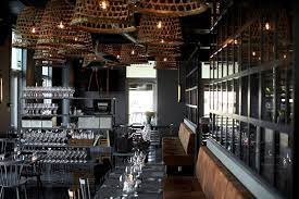Boathouse Restaurant In The Harbour Of Copenhagen Denmark California Inspired Grill Seafood On A Waterfront T Copenhagen Design House Boat Interior Design