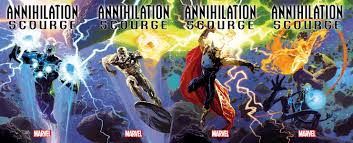 Nova survit, et devient le nouveau galactus de cet univers, et le cycle recommence 5. Annihilation Now And Then Marvel