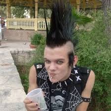 Ever since the 70s, fanned mohawks have been a staple of punk style, with a long and narrow top and shaved sides. 50 Punk Hairstyles For Guys To Keep It Alive Men Hairstyles World